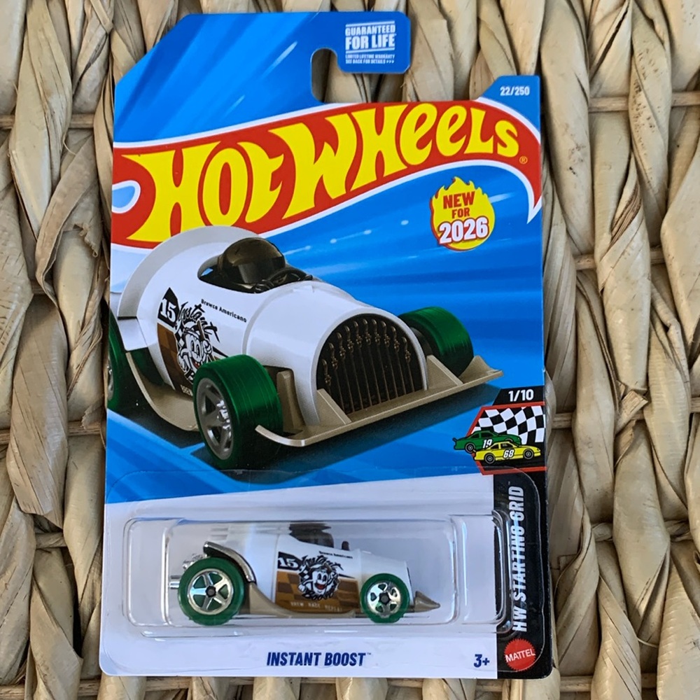 Instant Boost Coffee Cup Hot Wheels Race Toy Car Hotwheels Mattel 🆕 2026